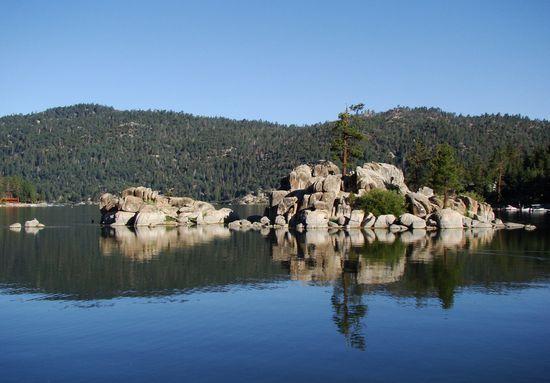 Big Bear Lakefront Lodge Buitenkant foto